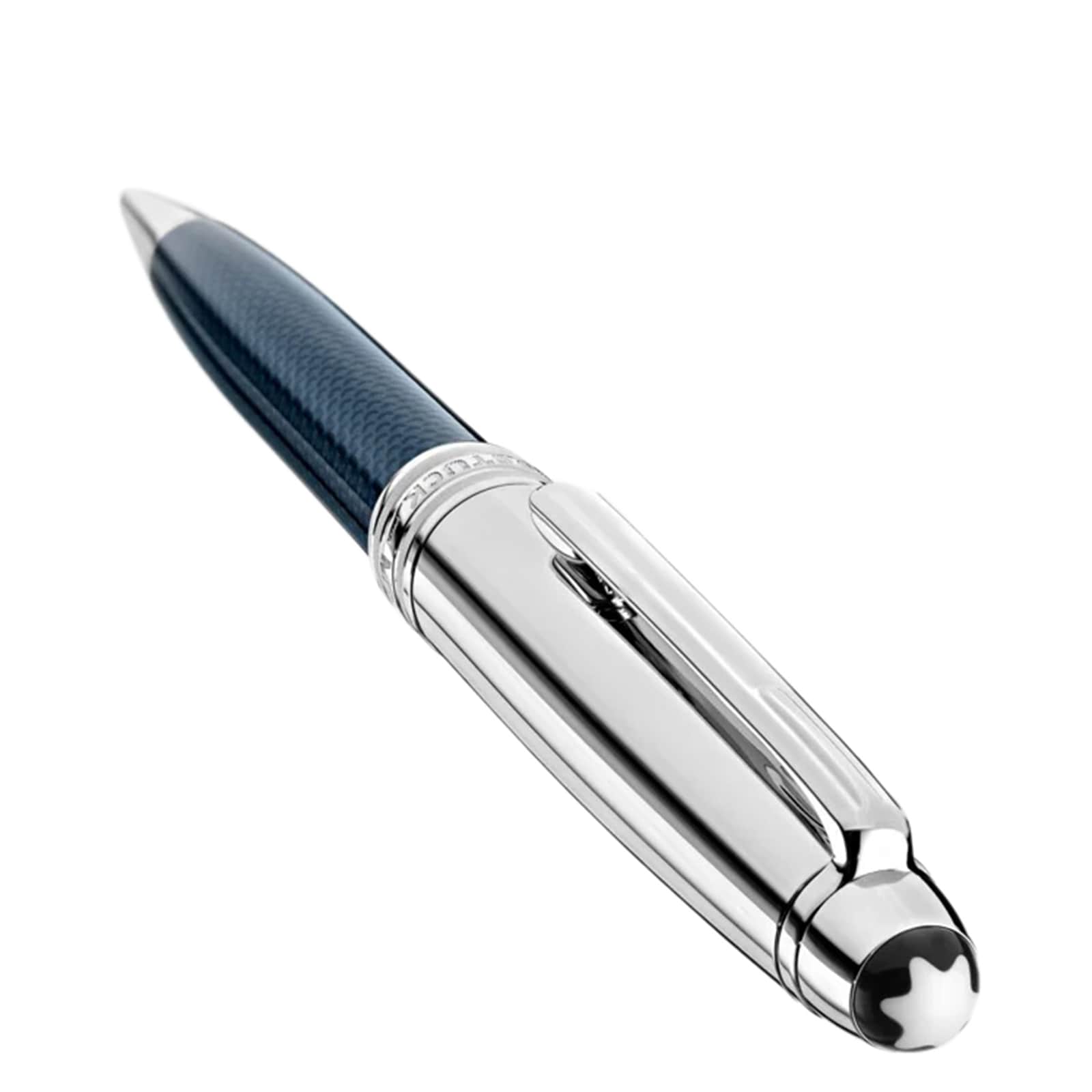 Montblanc Meisterstuck Solitaire Doue Blue Hour Classique Ballpoint Pen Montblanc Meisterstuck Solitaire Doue Blue Hour Classique Ballpoint Pen