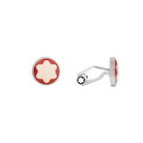 Montblanc Heritage Rouge Et Noir Cufflinks