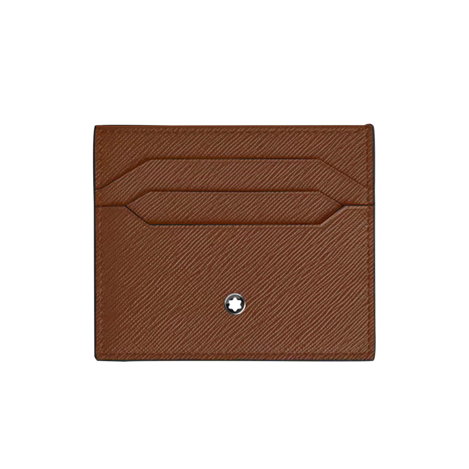 Montblanc Sartorial Card Holder 6cc Brown Montblanc Sartorial Card Holder 6cc Brown