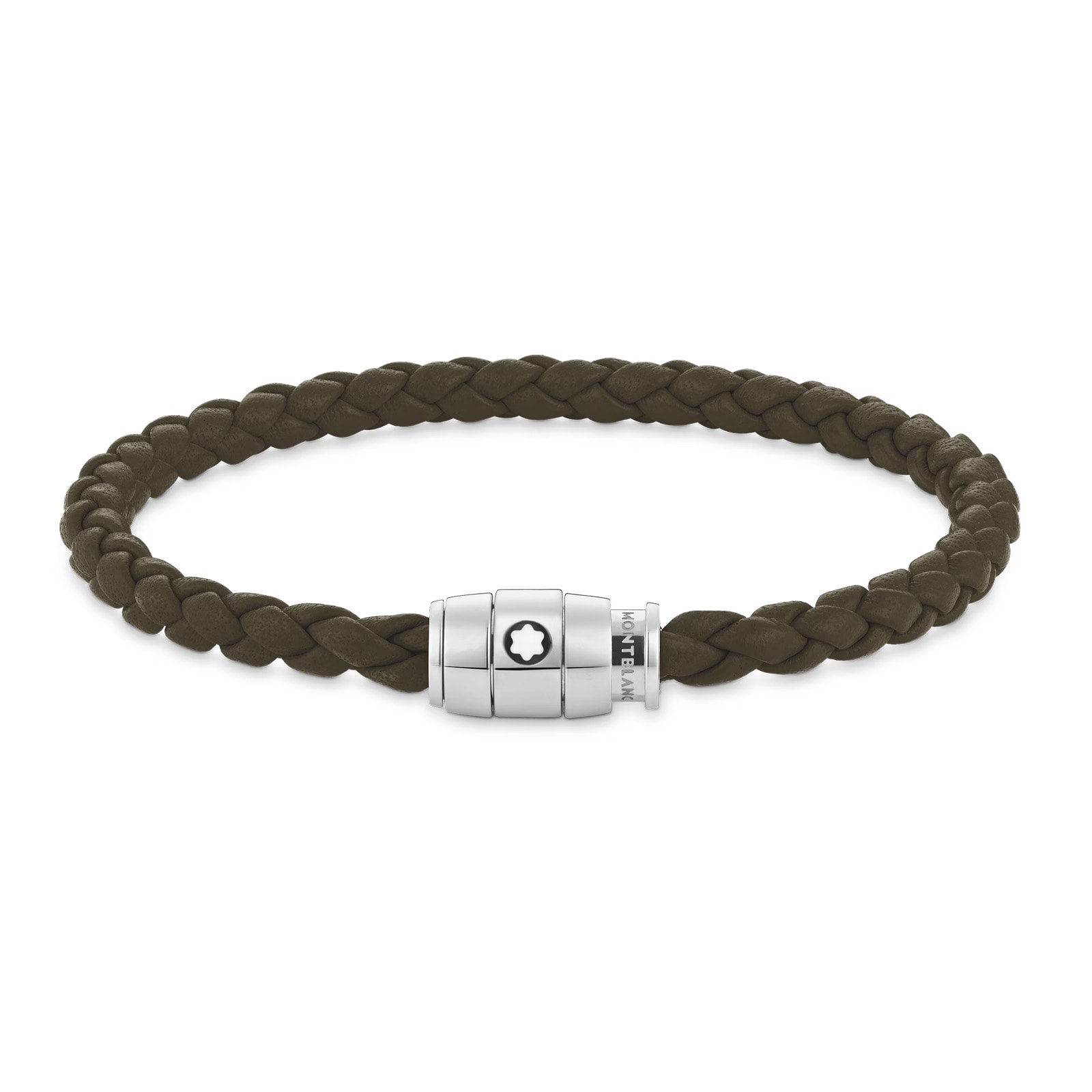 Montblanc 3 Rings Bracelet Soft Leather Khaki Montblanc 3 Rings Bracelet Soft Leather Khaki