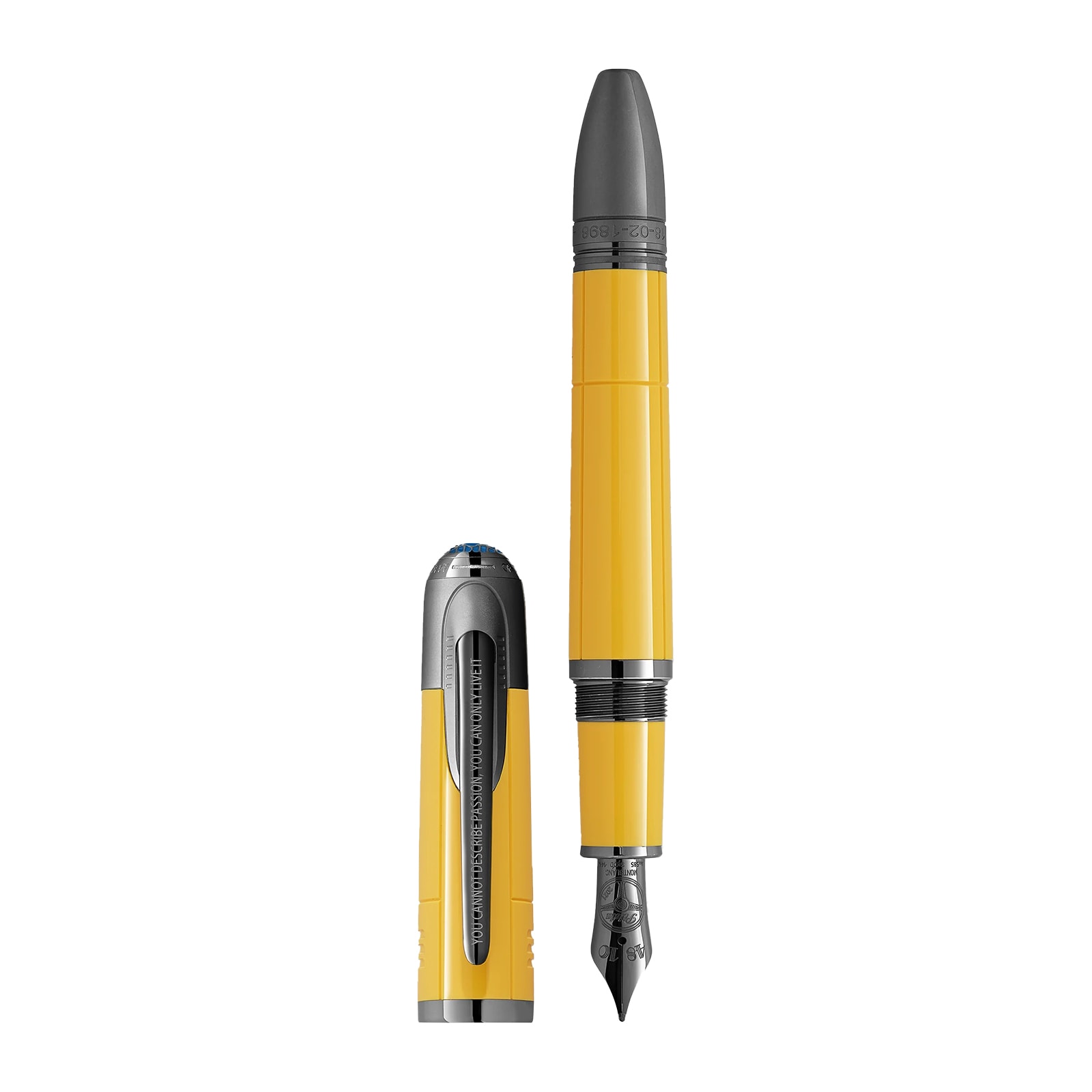 Montblanc Great Characters Enzo Ferrari Special Edition Giallo Modena Fountain Pen