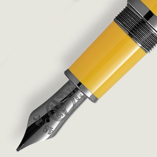 Montblanc Great Characters Enzo Ferrari Special Edition Giallo Modena Fountain Pen