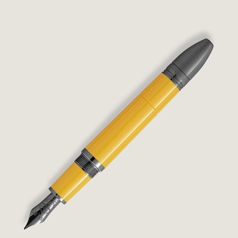 Montblanc Great Characters Enzo Ferrari Special Edition Giallo Modena Fountain Pen Montblanc Great Characters Enzo Ferrari Special Edition Giallo Modena Fountain Pen
