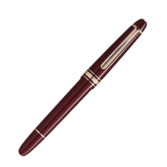 Montblanc Meisterstück Burgundy Red Classique Fountain Pen Montblanc Meisterstück Burgundy Red Classique Fountain Pen