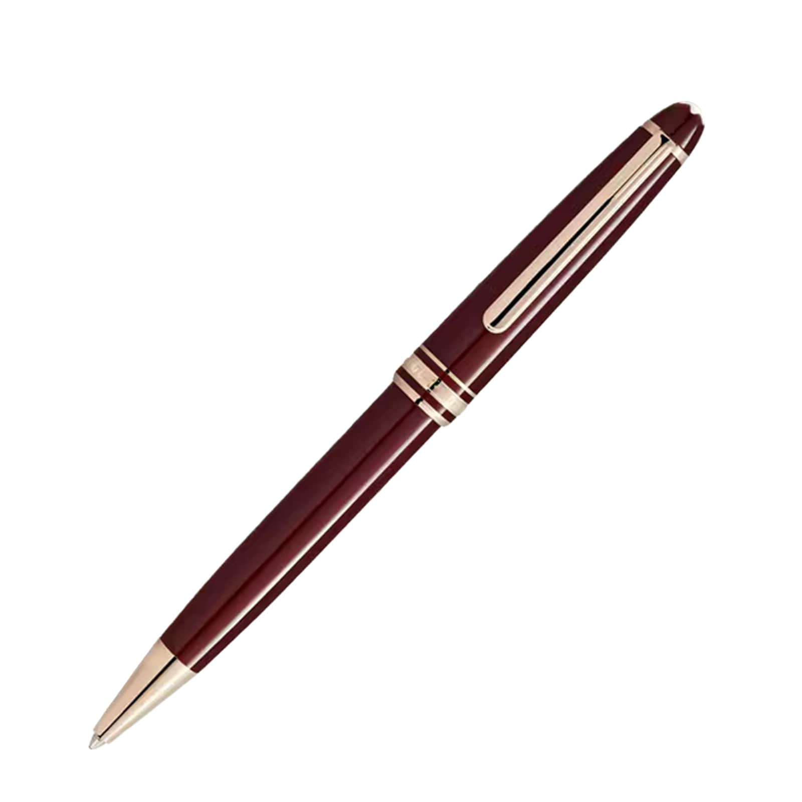 Montblanc Meisterstück Burgundy Red Classique Ballpoint Pen Montblanc Meisterstück Burgundy Red Classique Ballpoint Pen