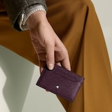 Montblanc Sartorial Card Holder 5cc Cassis