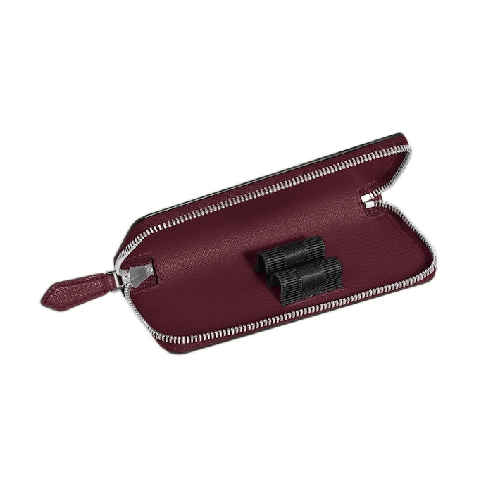 Montblanc Sartorial 2-Pen Pouch Zip Cassis