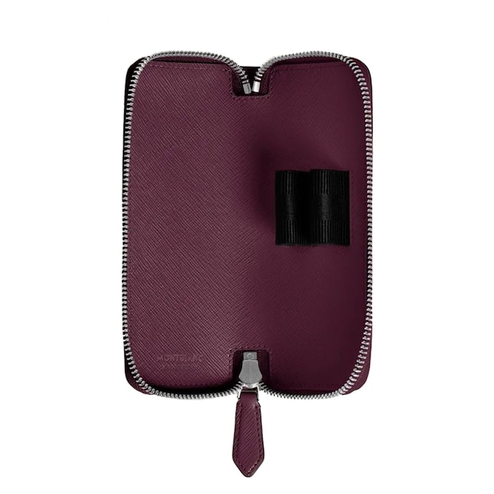 Montblanc Sartorial 2-Pen Pouch Zip Cassis