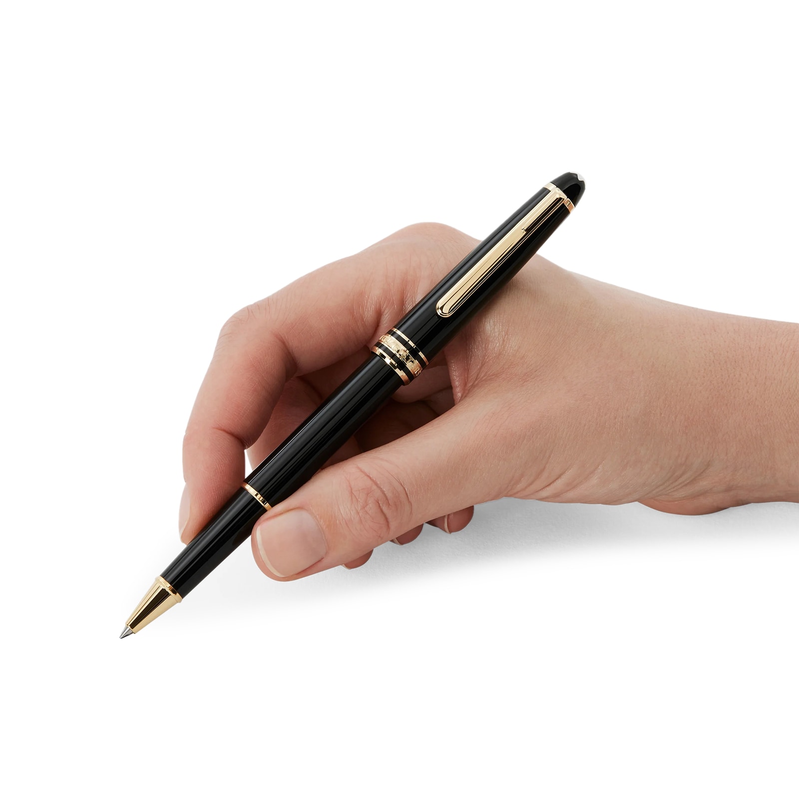 Montblanc Meisterstück Classique Gold Coated Rollerball Pen Montblanc Meisterstück Classique Gold Coated Rollerball Pen