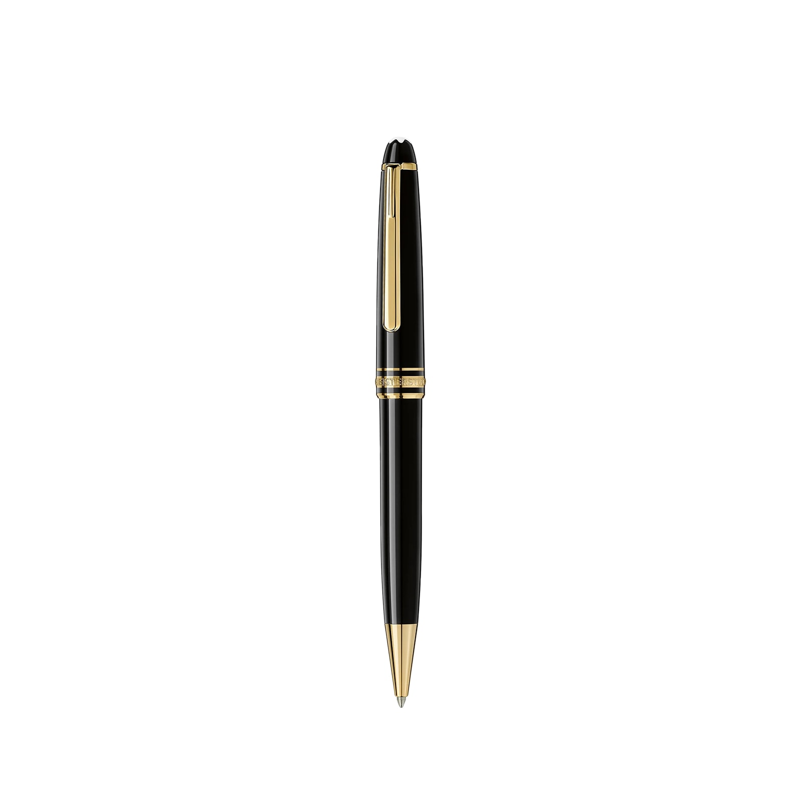 Montblanc Meisterst ck Classique Gold Coated Ballpoint Pen 10883