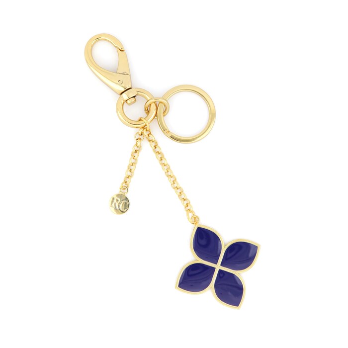 Roberto Coin Yellow Gold Princess Flower Keyring Gift With Purchase