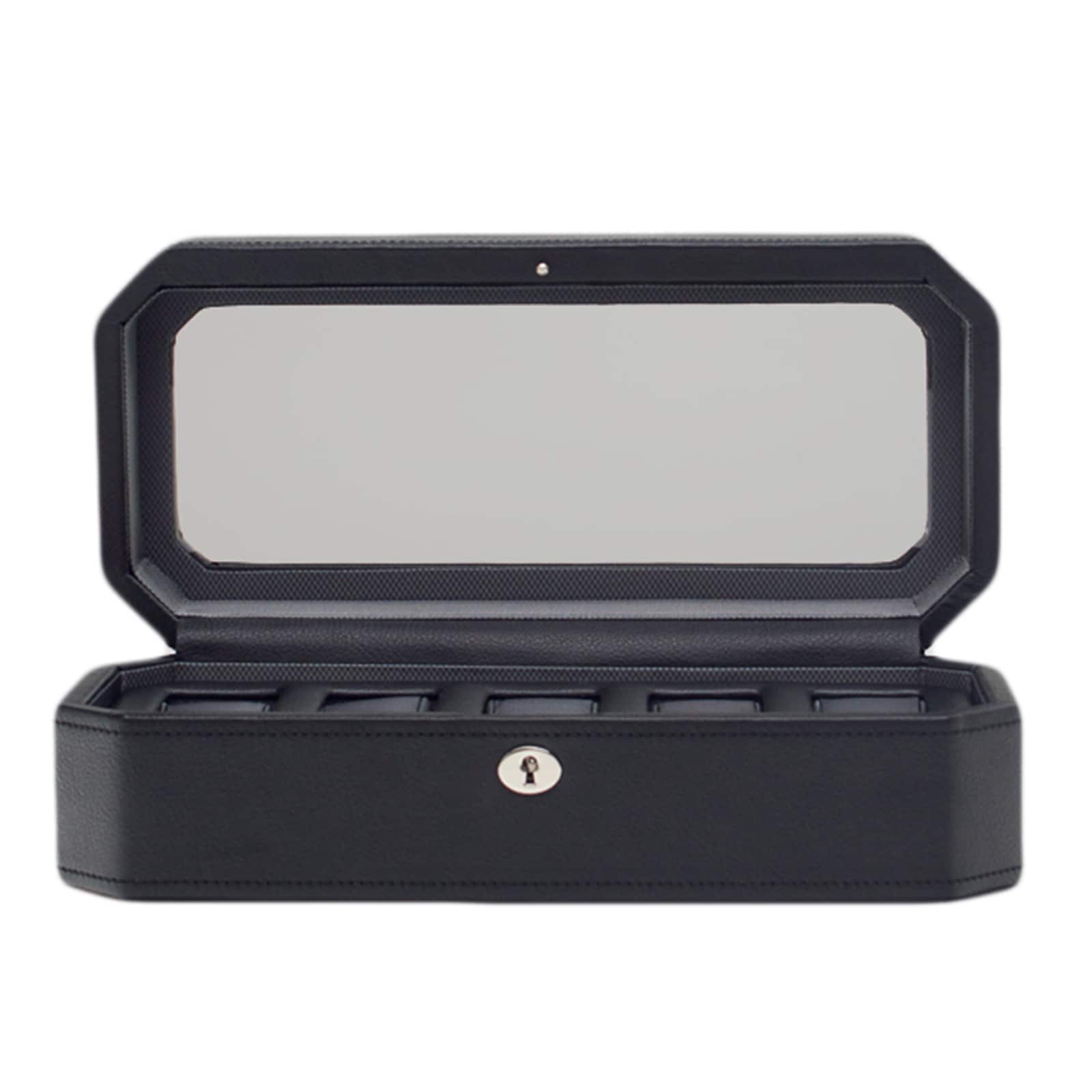 WOLF Windsor 5 Piece Watch Box with Cover WOLF Windsor 5 Piece Watch Box with Cover