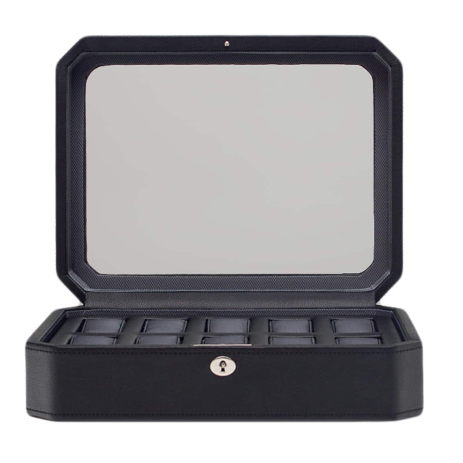 WOLF Windsor 10 Piece Watch Box with Cover WOLF Windsor 10 Piece Watch Box with Cover