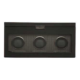 WOLF Axis Triple Winder with Storage - Black