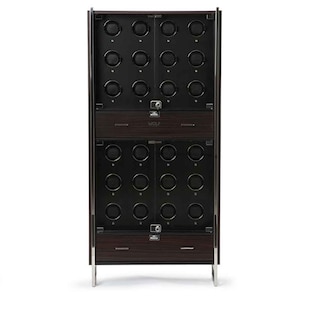 WOLF Watch Winder Baron 24 Piece Cabinet 468140