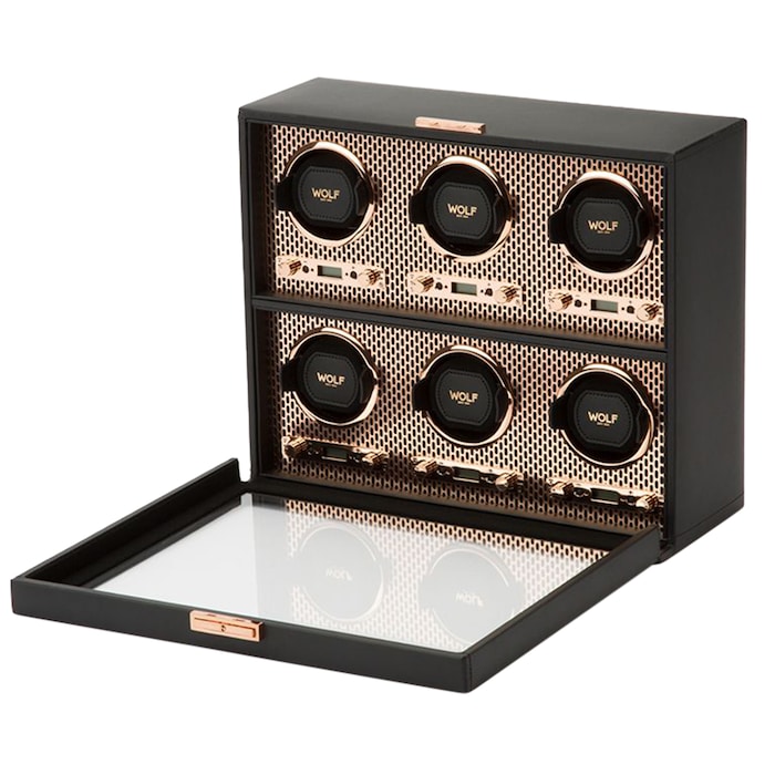 WOLF Axis 6 Piece Watch Winder