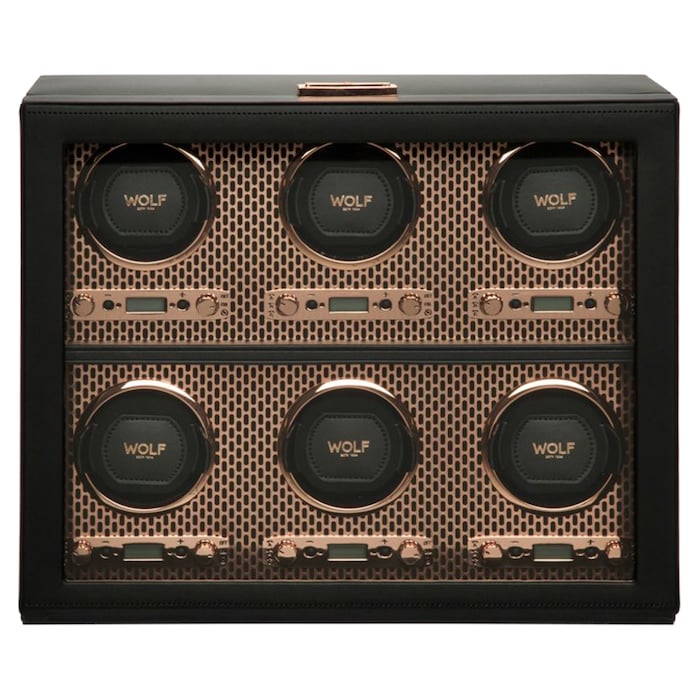 WOLF Axis 6 Piece Watch Winder