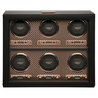 WOLF Axis 6 Piece Watch Winder