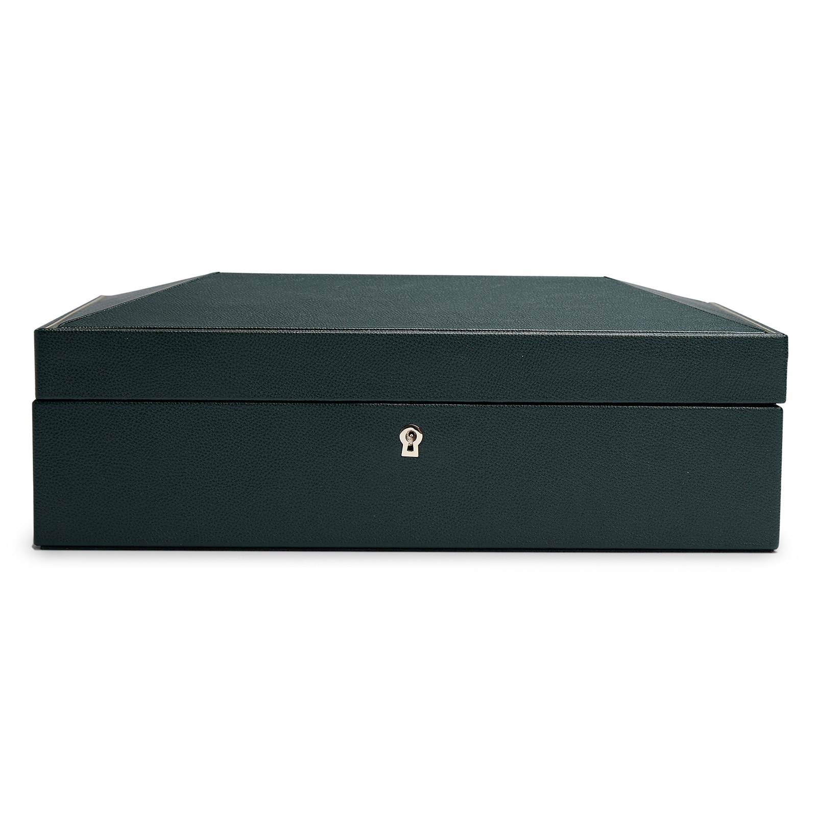 WOLF British Racing Green 10 Piece Watch Box