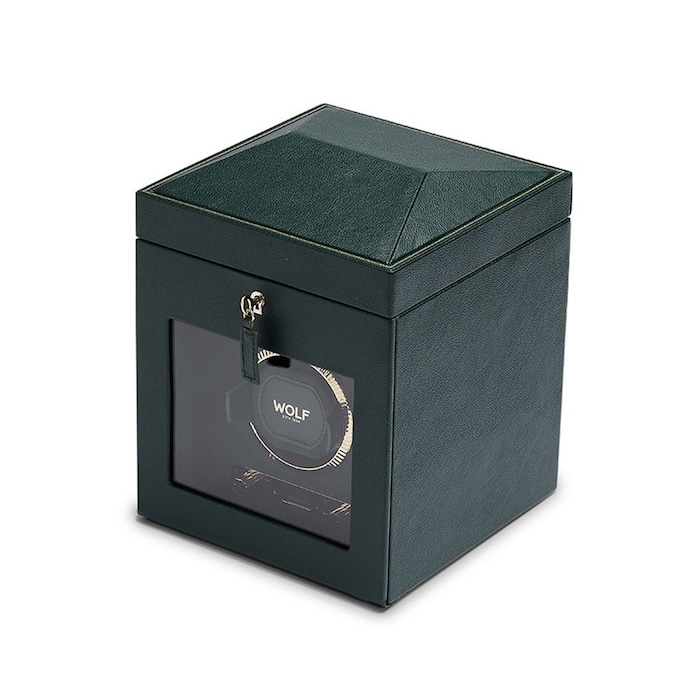 WOLF British Racing Single Watch Winder With Storage