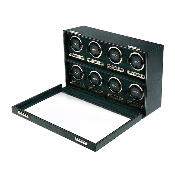 WOLF British Racing 8 Piece Watch Winder