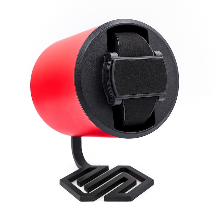 Swiss Capsule Single Red Watch Winder