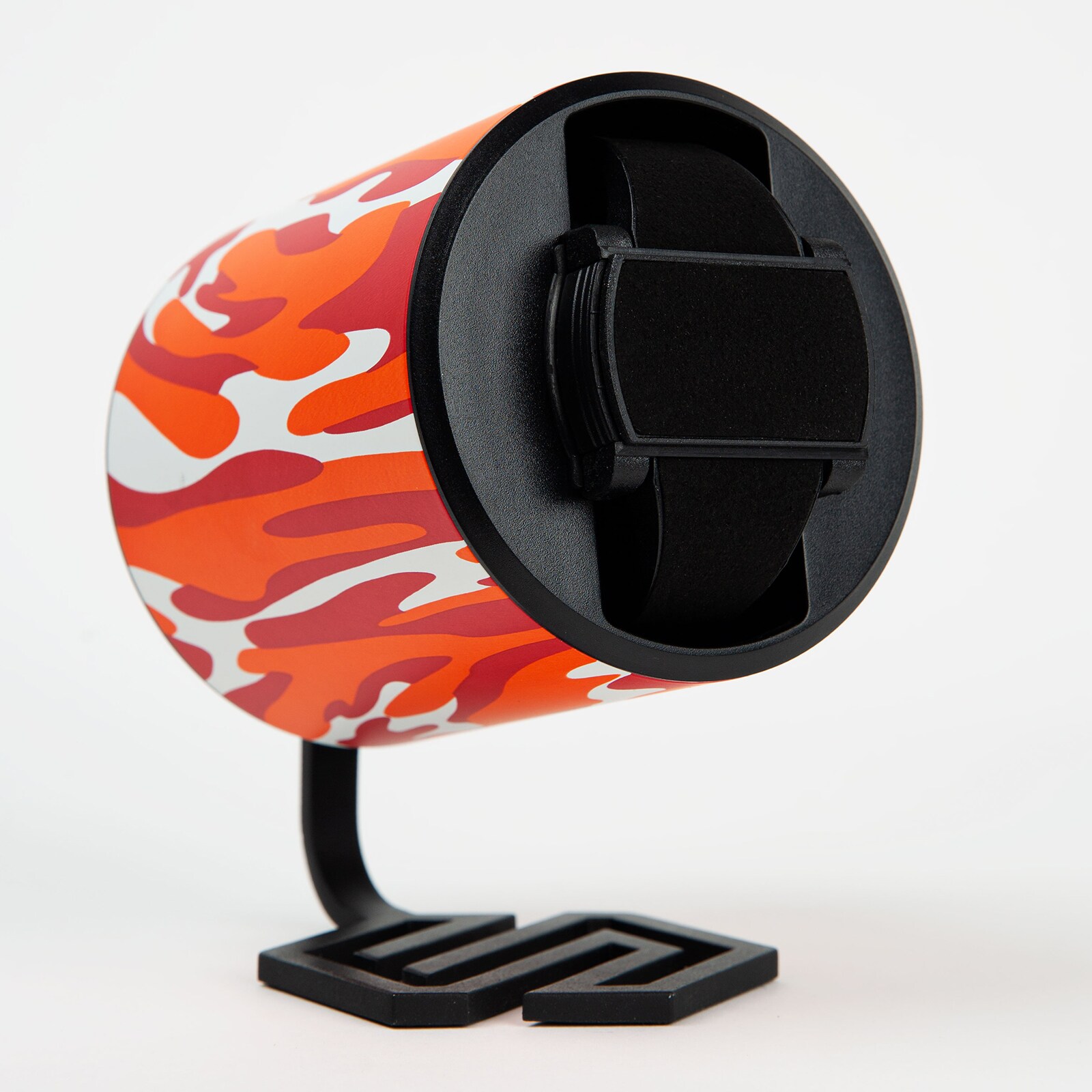 Swiss Capsule Single Camouflage Orange Watch Winder
