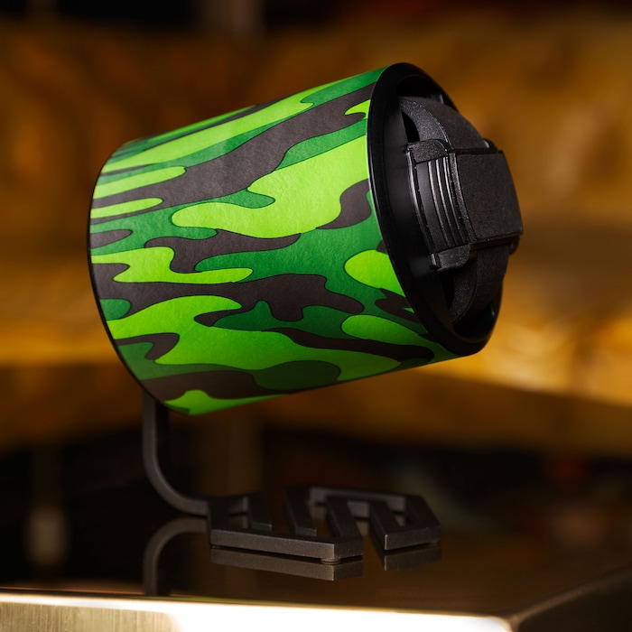 Swiss Capsule Single Camouflage Green Watch Winder