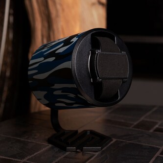 Swiss Capsule Single Camouflage Blue Watch Winder Swiss Capsule Single Camouflage Blue Watch Winder