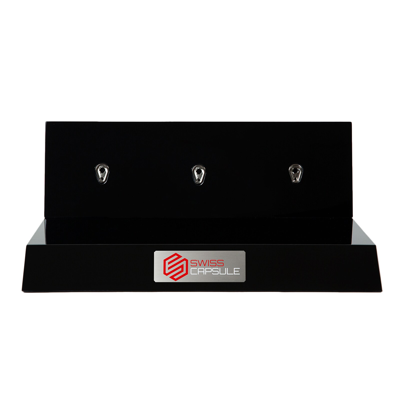 Swiss Capsule Triple Winder Silver Orange Black