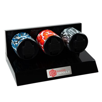 Swiss Capsule 3 Winder Camouflage Blue Orange Grey