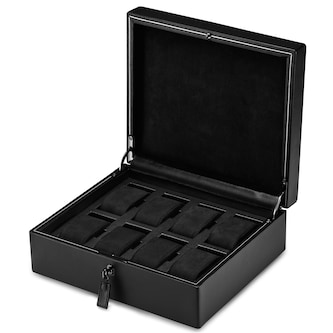 WOLF Eight Piece Box - British Racing Black Collection WOLF Eight Piece Box - British Racing Black Collection