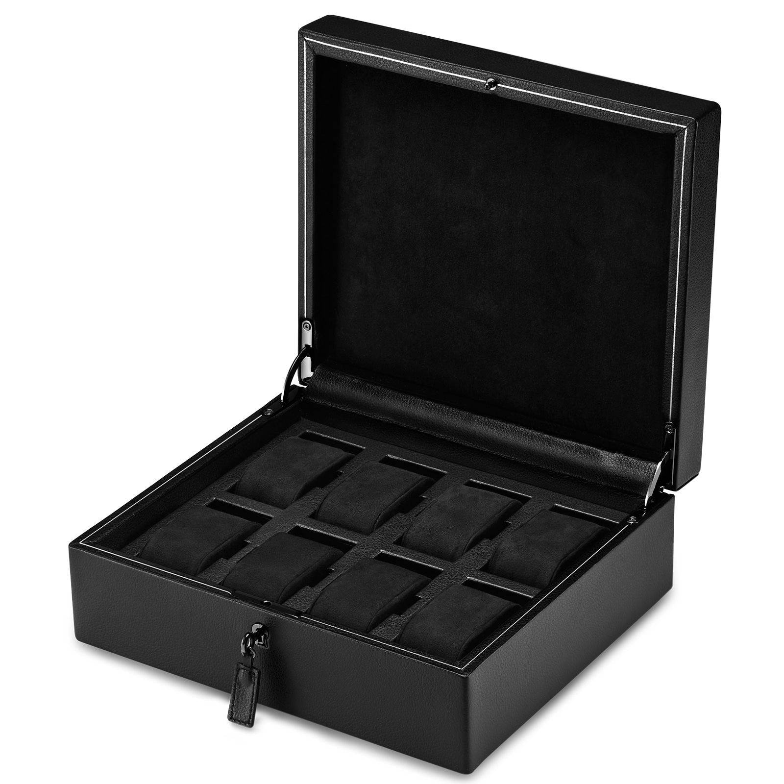 WOLF Eight Piece Box - British Racing Black Collection