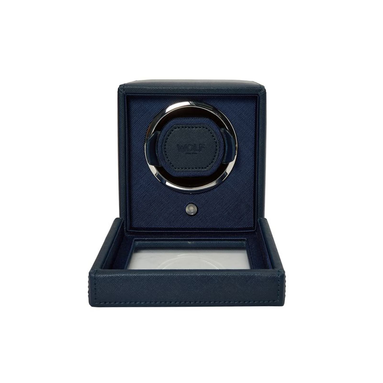 WOLF Cub Tutti Fruitti Single Watch Winder With Cover Blue