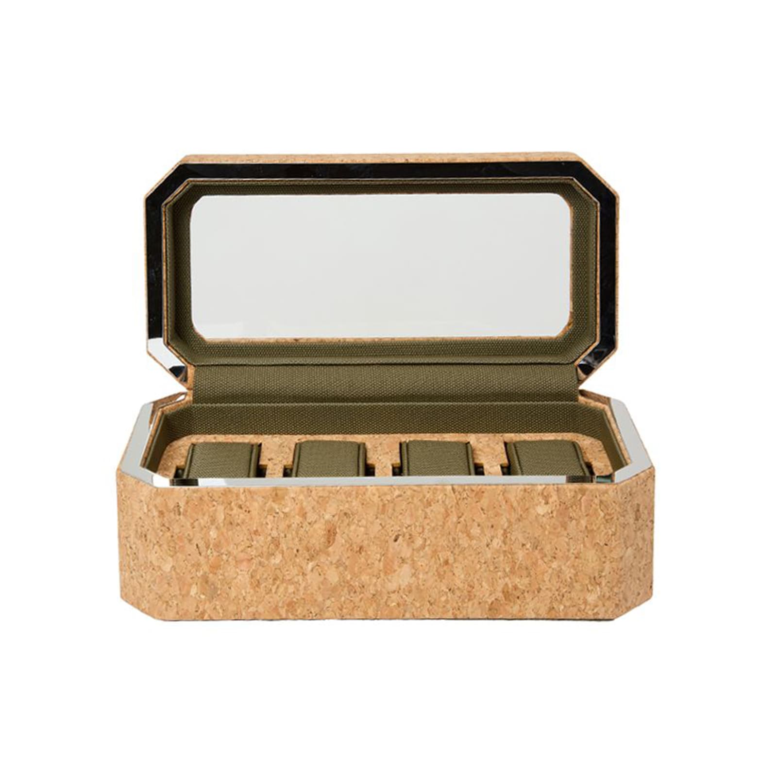 WOLF Cortica 4 Piece Watch Box
