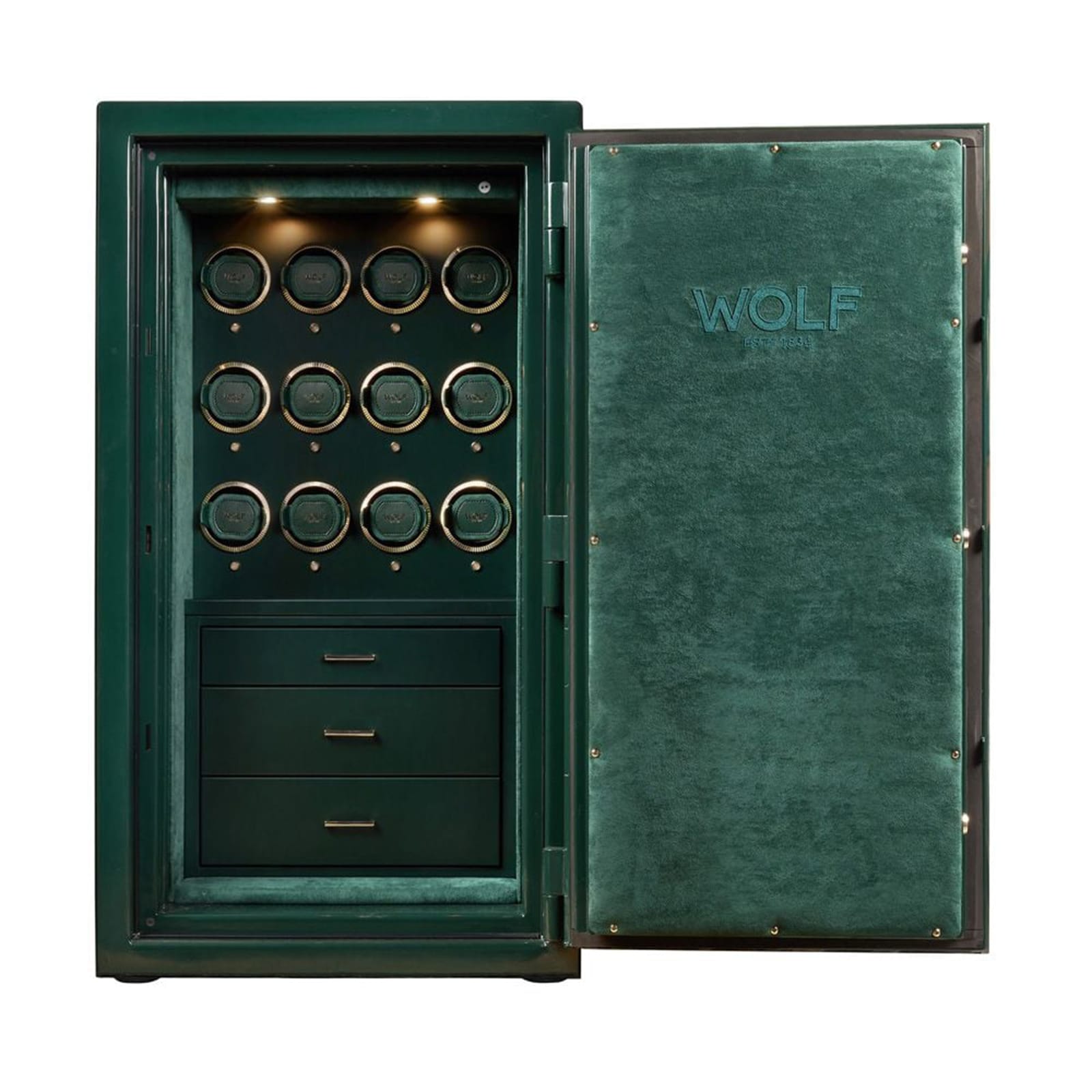 WOLF Atlas 12 Piece Winder Safe WOLF Atlas 12 Piece Winder Safe