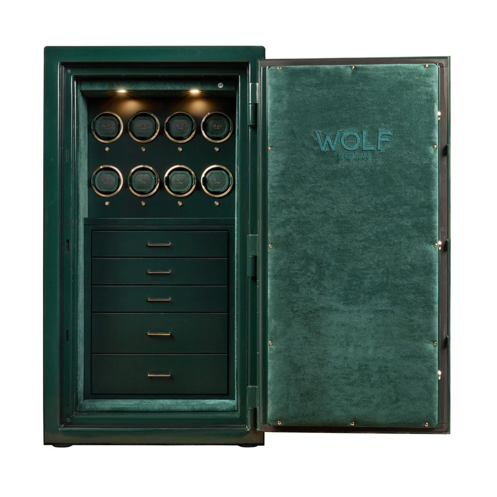 WOLF Atlas 8 Piece Winder Safe WOLF Atlas 8 Piece Winder Safe
