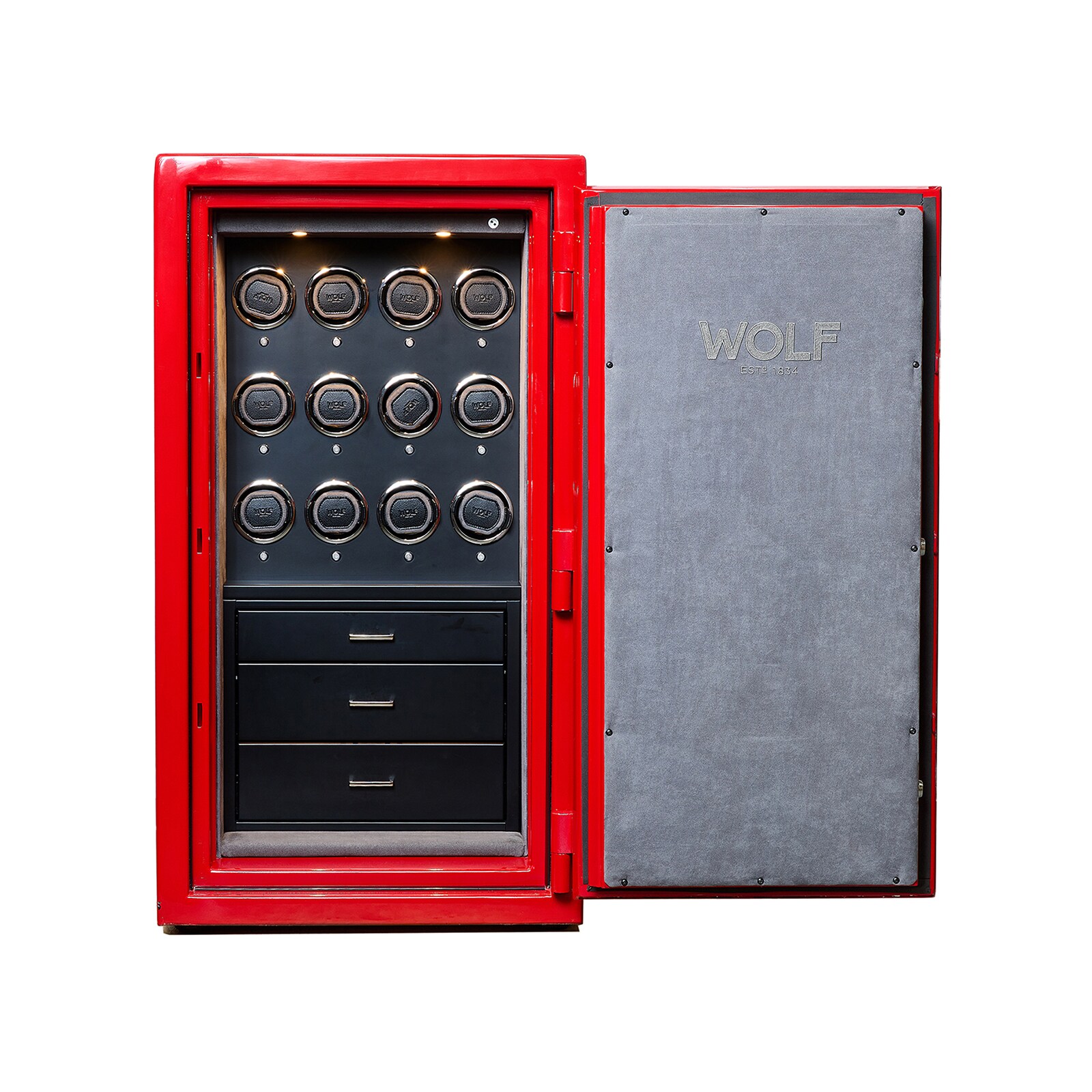 Wolf watch winder safe hot sale