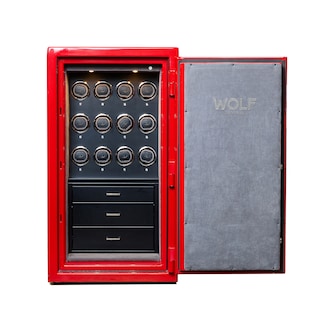 WOLF Atlas 16 Piece Winder Safe Red WOLF Atlas 16 Piece Winder Safe Red