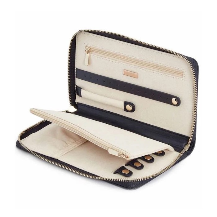 WOLF Jewellery Case Portfolio Maria Navy 766417