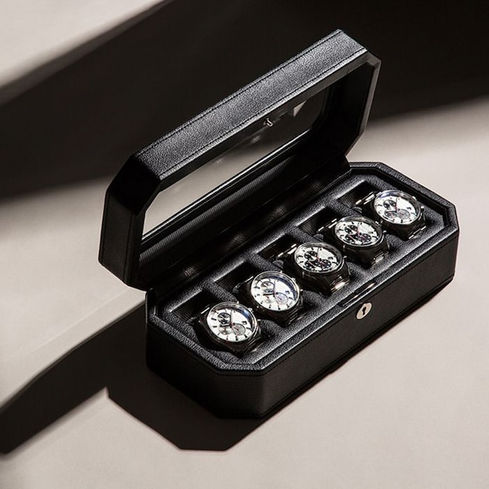 WOLF Windsor 5 Piece Watch Box