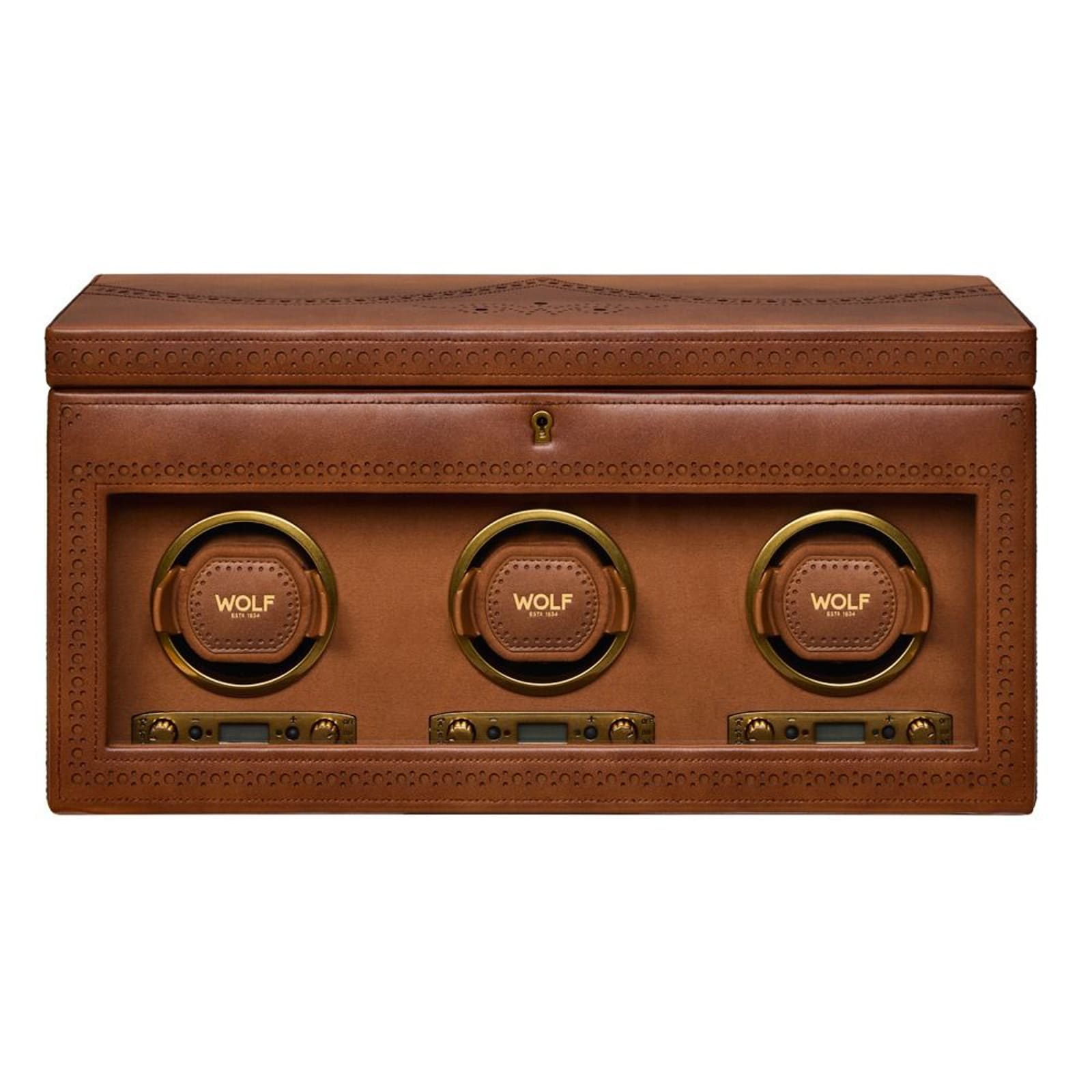WOLF Brogue Triple Winder With Storage