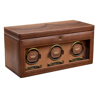 WOLF Brogue Triple Winder With Storage