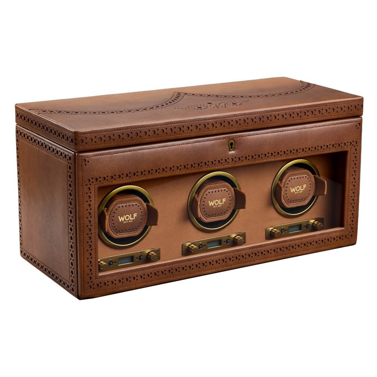 WOLF Brogue Triple Winder With Storage