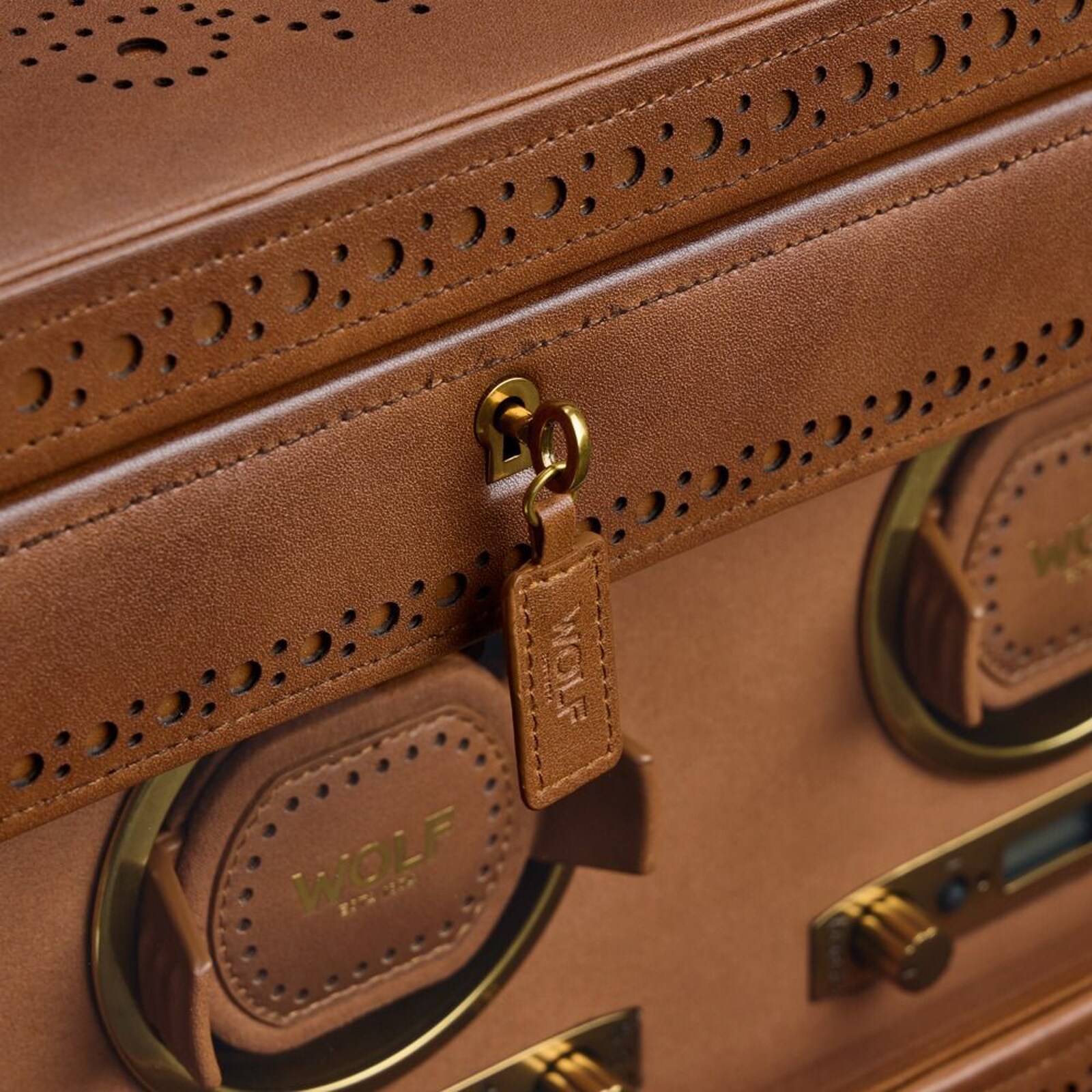 WOLF Brogue Triple Winder With Storage
