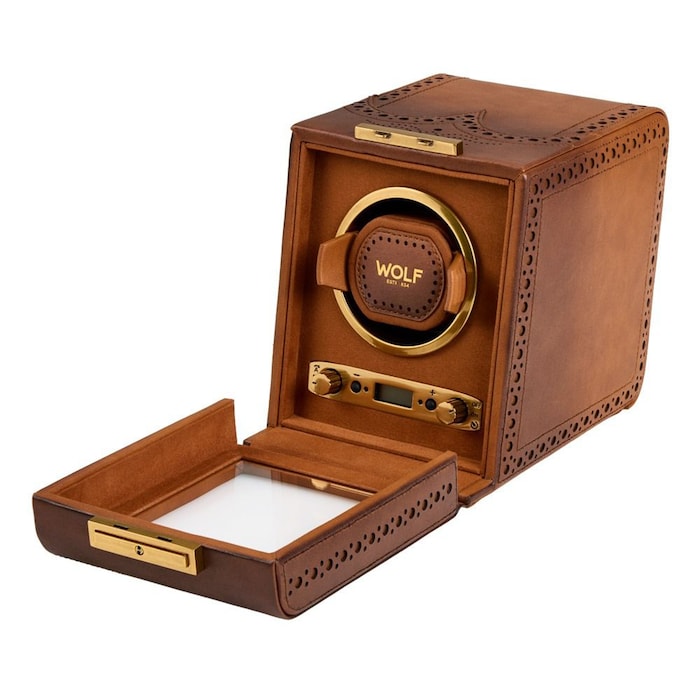WOLF Brogue Single Watch Winder