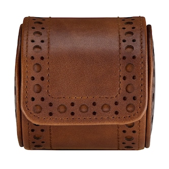 WOLF Brogue Single Watch Roll