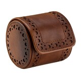 WOLF Brogue Single Watch Roll