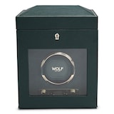 WOLF British Racing Single Watch Winder with Storage