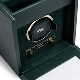 WOLF British Racing Single Watch Winder with Storage